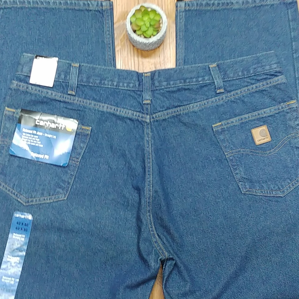 Carhartt relaxed fit straight leg jeans - Picture 5 of 7
